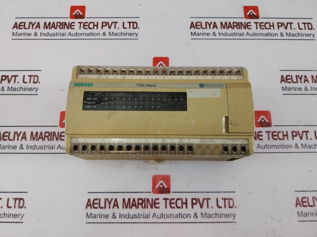 Telemecanique Tsx 07 31 2422 Input/output Module 24vdc 14 10 Relay 240vac