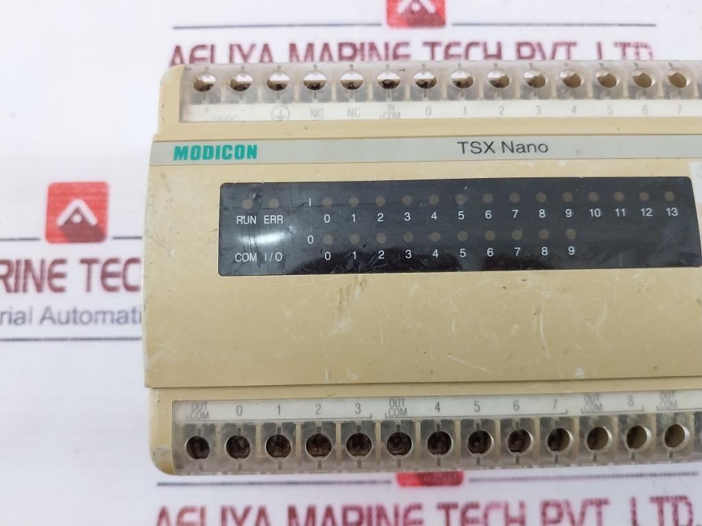 Telemecanique Tsx 07 31 2422 Input/output Module 24vdc 14 10 Relay 240vac