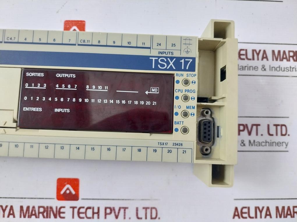 Telemecanique Tsx1723428 Control Unit Tsx17-20 Relay 120/240Vac, 50/60Hz