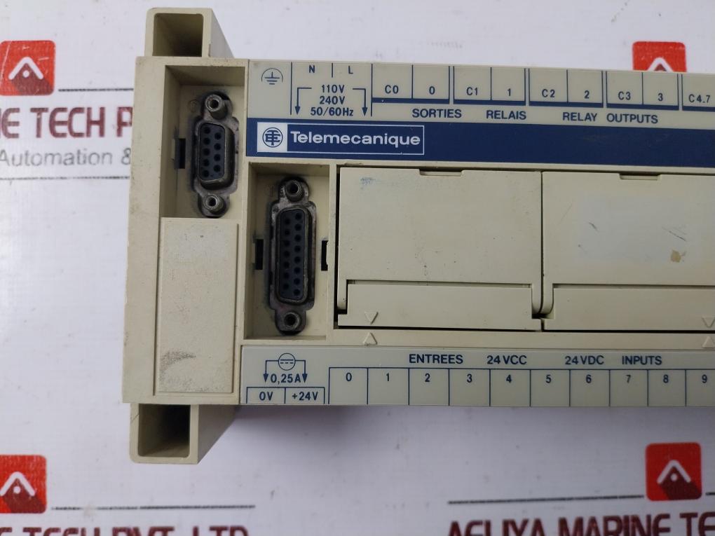 Telemecanique Tsx1723428 Control Unit Tsx17-20 Relay 120/240Vac, 50/60Hz