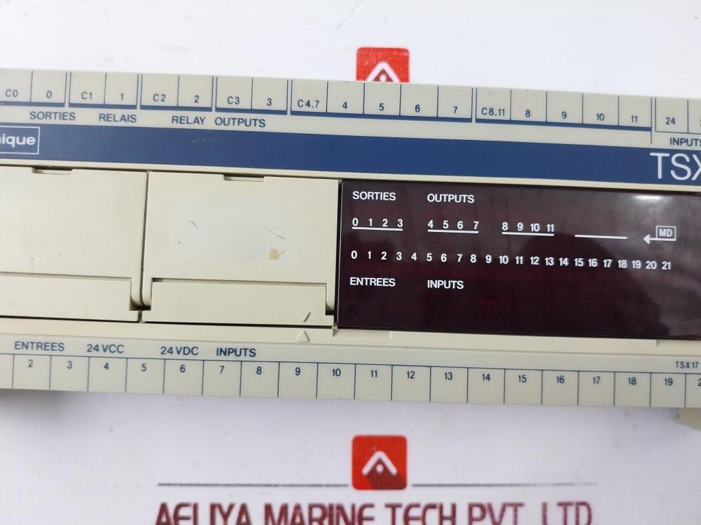 Telemecanique Tsx1723428 Control Unit Tsx17-20 Relay 120/240Vac, 50/60Hz