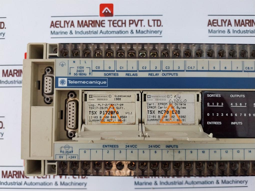 Telemecanique Tsx 172 3428 Controller Unit 50/60Hz