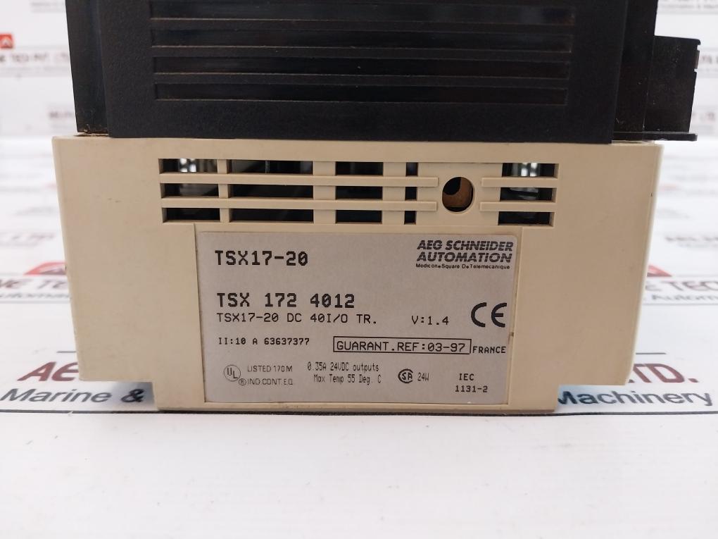 Telemecanique Tsx1724012 Modicon Controller Unit