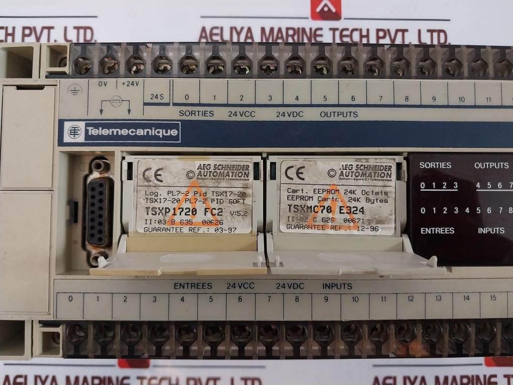 Telemecanique Tsx1724012 Modicon Controller Unit