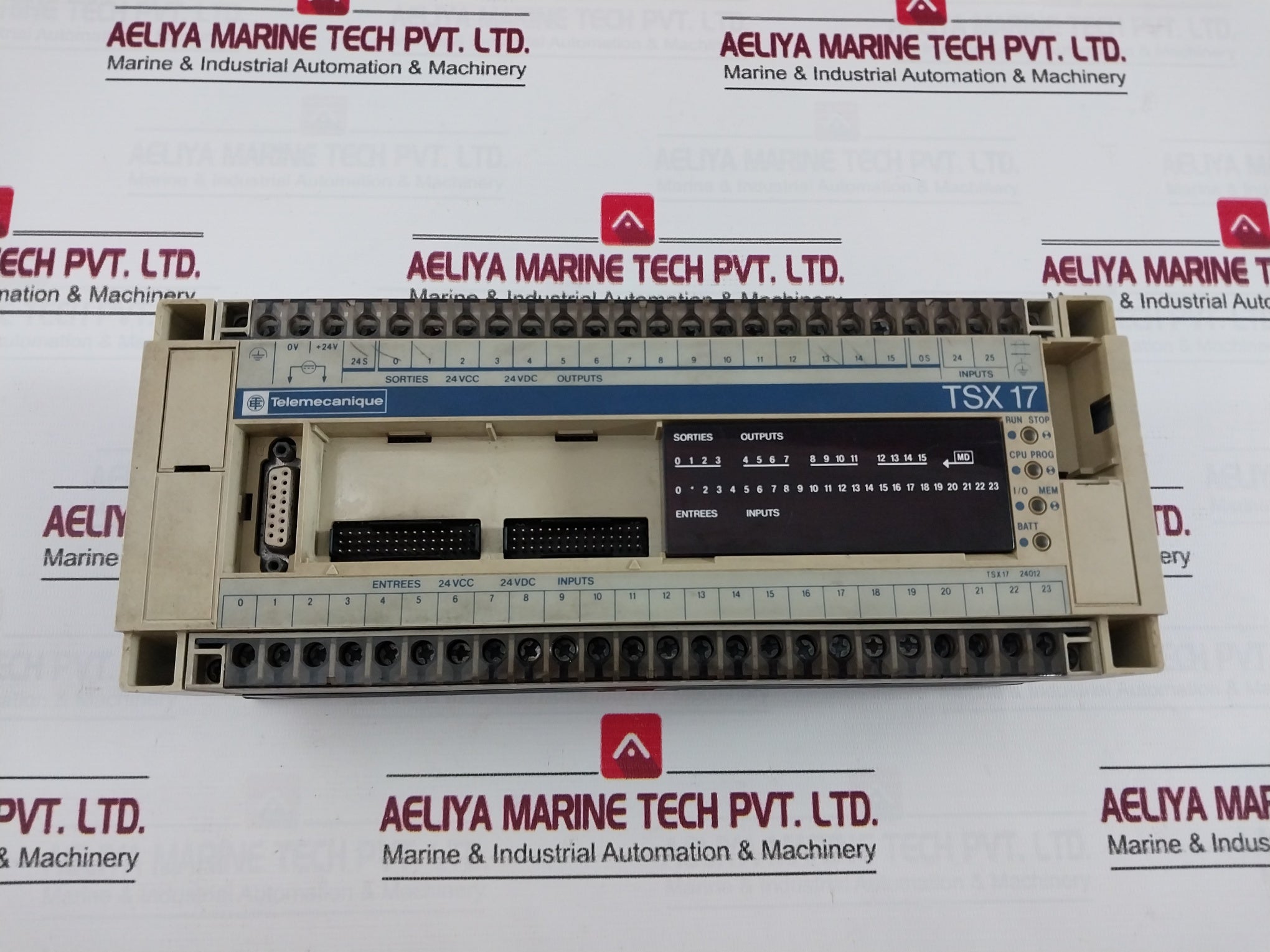 Telemecanique Tsx17 24012 Programmable Logic Controller 24Vdc