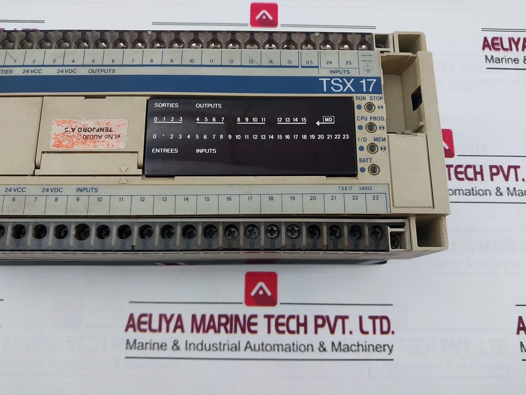 Telemecanique Tsx17 24012 Programmable Logic Controller 24Vdc