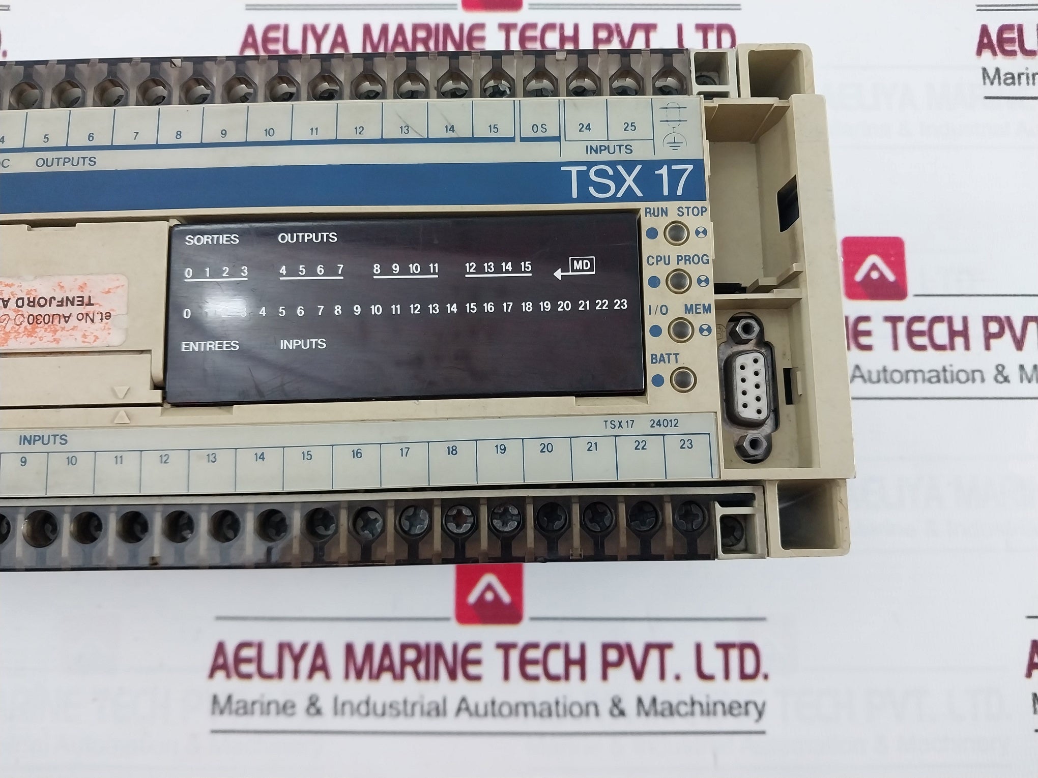 Telemecanique Tsx17 24012 Programmable Logic Controller 24Vdc