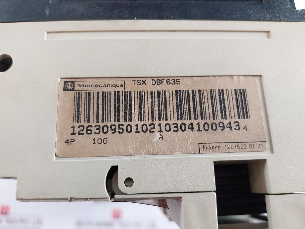 Telemecanique Tsx17 Programmable Logic Controller 6 Relay Output