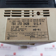 Telemecanique Tsx17 Programmable Logic Controller 6 Relay Output