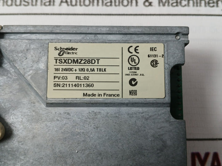 Telemecanique Tsx3722001 Modular Base Controller Iec 61131-2