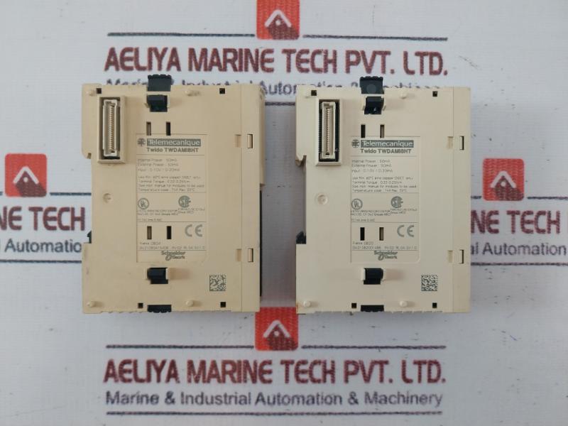 Telemecanique Twido Twdami8Ht Analog Input Module 24Vdc 0-10V/0-20Ma