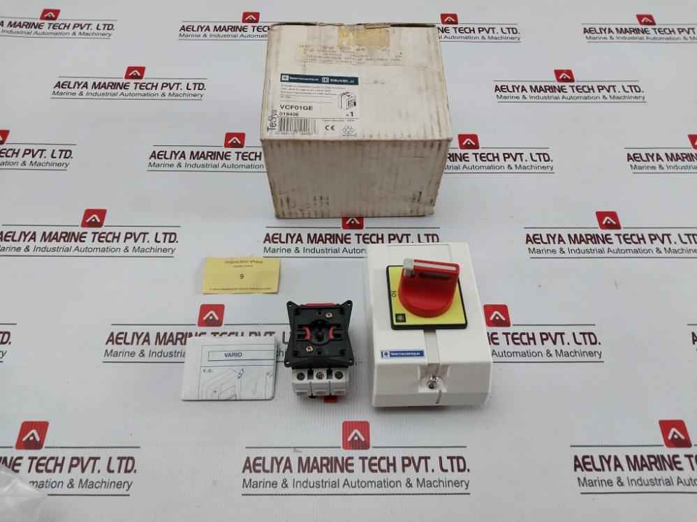 Telemecanique Vcf01ge Emergency Stop Enclosure 15412 01 A Square D