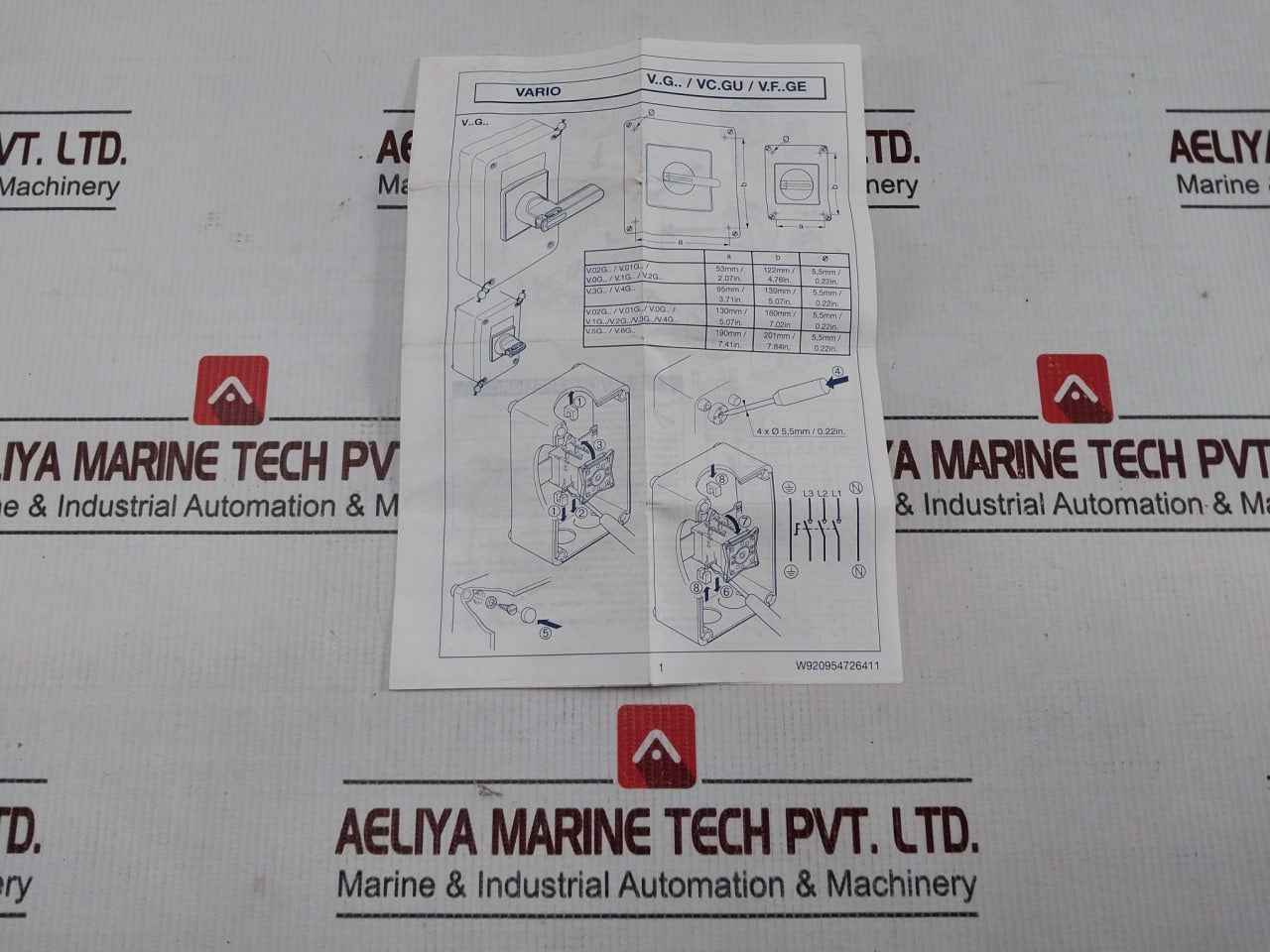 Telemecanique Vcf01ge Emergency Stop Enclosure 15412 01 A Square D