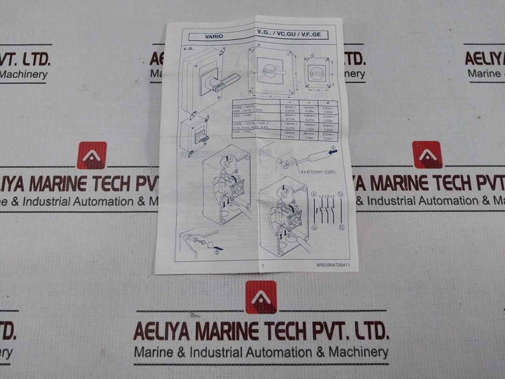 Telemecanique Vcf01ge Emergency Stop Enclosure 15412 01 A Square D