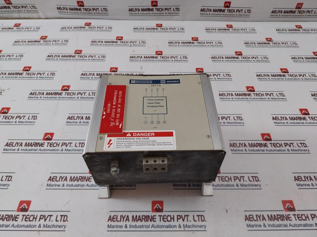 Telemecanique Vw3A66402 Line Filter 16A Converter Input 460 Vac 50/60Hz 3 Phase