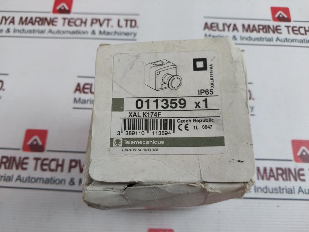 Telemecanique Xal K174F Emergency Stop Control Station 330-871