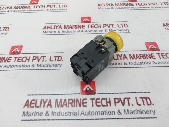 Telemecanique Xb2-bv1214 Led Yellow Pilot Light