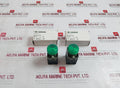 Telemecanique Xb2-bv1213 Pushbutton With Led Indicator Lamp 24–240v Ac 061087