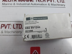 Telemecanique Xb2-bv1244 Led Round Pilot Light 24–240v Ac 061087
