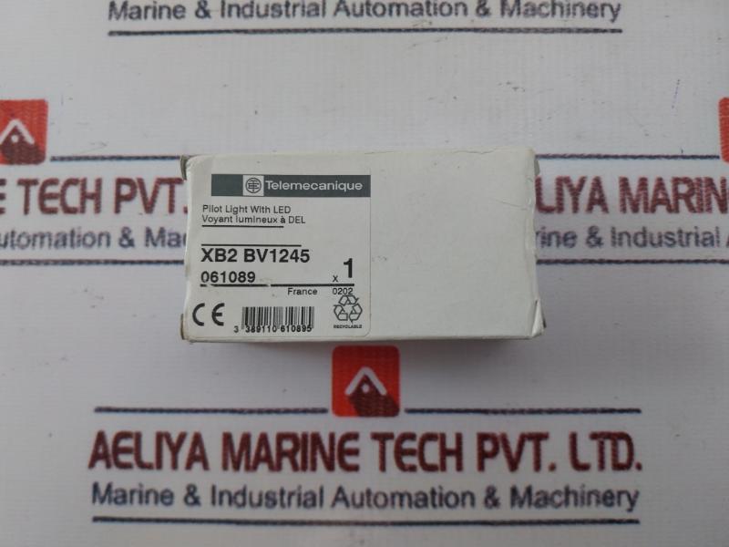 Telemecanique Xb2-bv1245 Led Pilot Light 24-240V