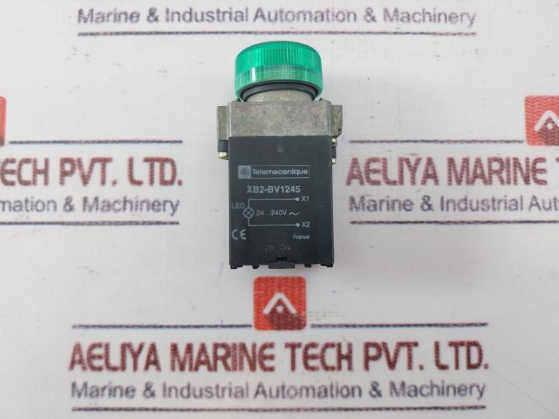 Telemecanique Xb2-bv1245 Pilot Light With Led 24-240V