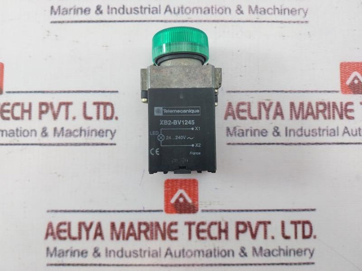 Telemecanique Xb2-bv1245 Pilot Light With Led 24-240V