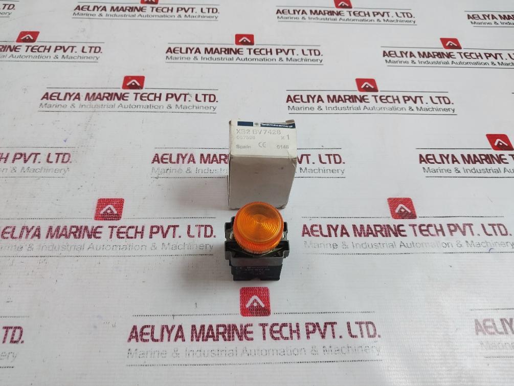 Telemecanique Xb2-bv7.28 Signalling Indicator Led Orange, 28v