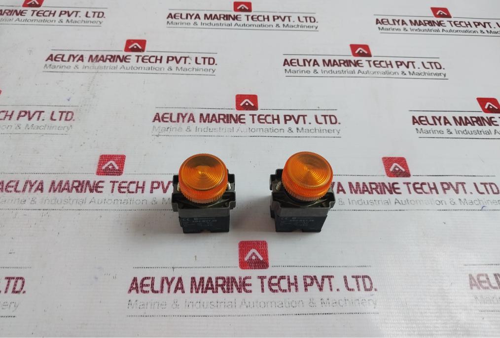 Telemecanique Xb2-bv7.28 Signalling Indicator Led Orange, 28v