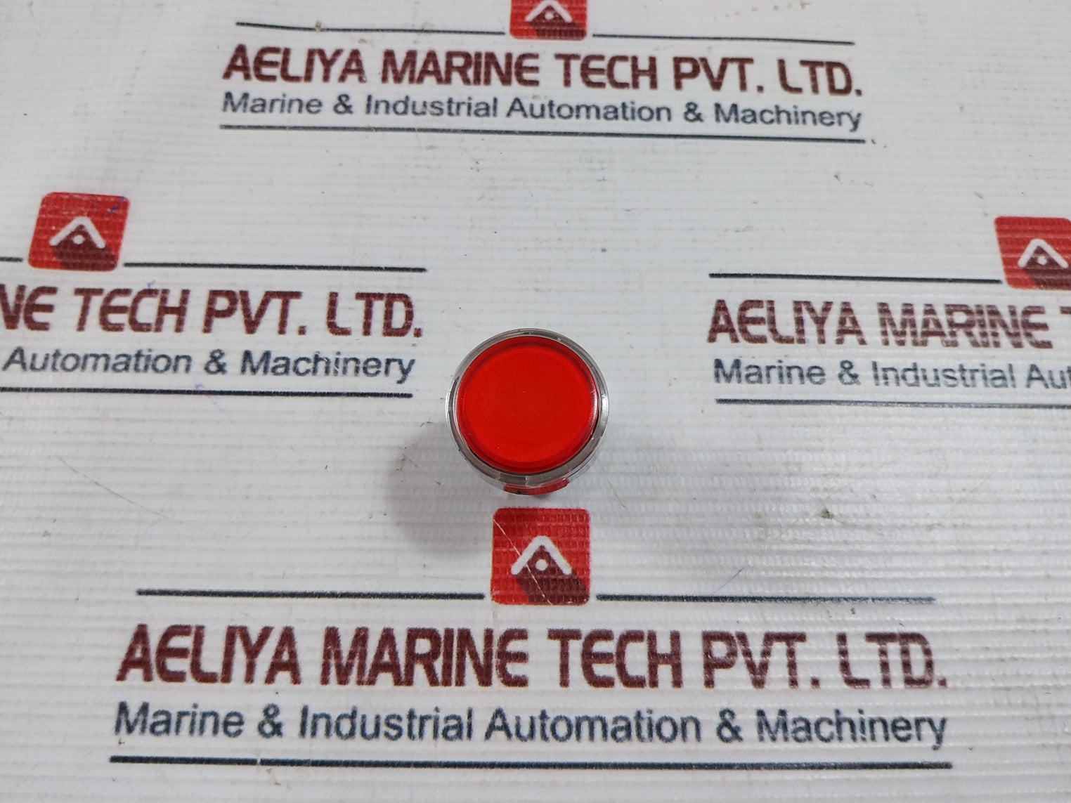 Telemecanique Xb4 Bw34B5 Red Illuminated Push Button Switch 208852