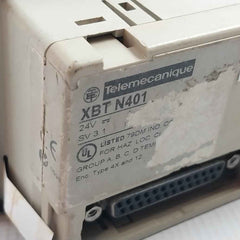 Telemecanique Xbt N401 Human Machine Interface Small Panel (not Working)