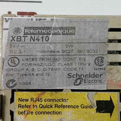 Telemecanique Xbt N410 Compact Display