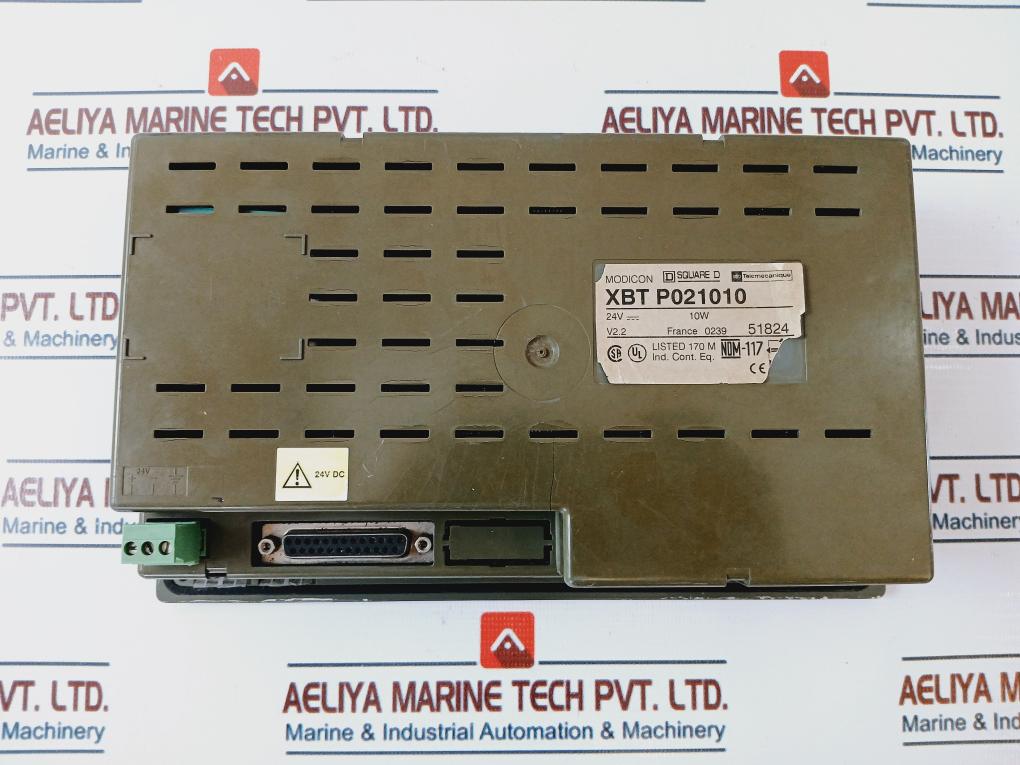 Telemecanique Xbt P021010 Operator Interface Terminal Flat Panel (Not Working)
