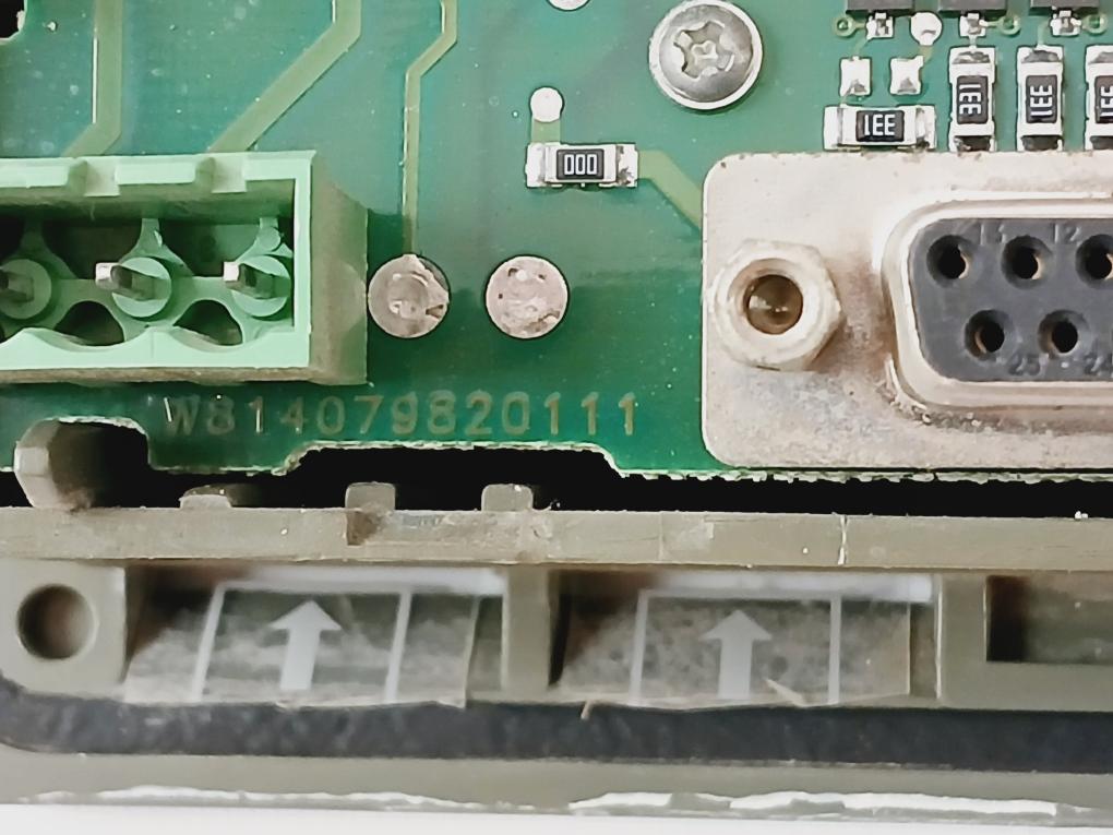 Telemecanique Xbt P021010 Operator Interface Terminal Flat Panel (Not Working)