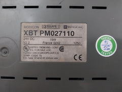 Telemecanique 24Vdc 15W Small Keypad Panel Xbt Pm027110