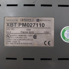 Telemecanique 24Vdc 15W Small Keypad Panel Xbt Pm027110