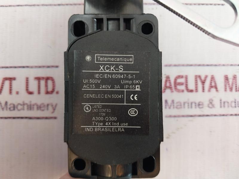 Telemecanique Xck-s Limit Switch 240V Ac 3A (Ac 15) 500V 6Kv