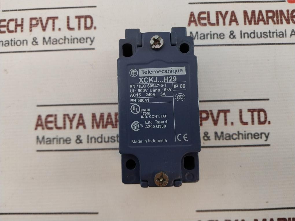 Telemecanique Xckj…H29 Limit Switch Level 500V 3A