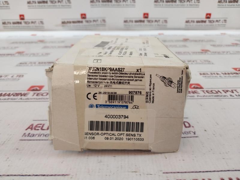 Telemecanique Xu2N18Kp9Aas27 Photoelectric Proximity Switch Optical Sensor