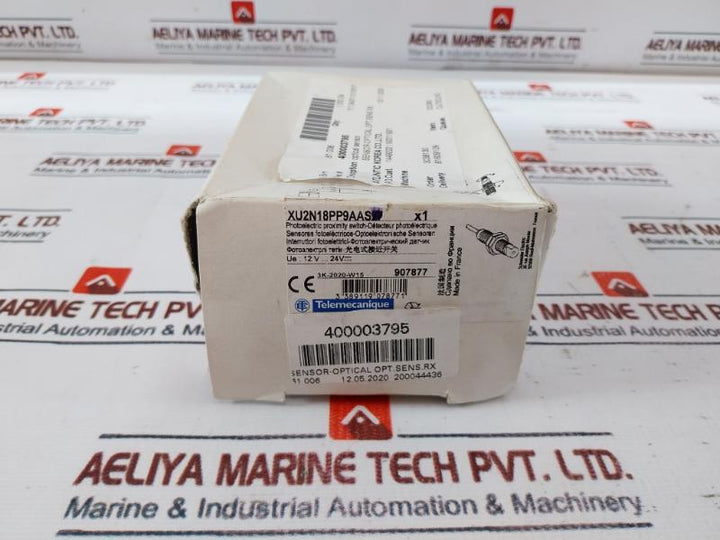 Telemecanique Xu2n18pp9aasaw Photoelectric Sensor Receiver M1