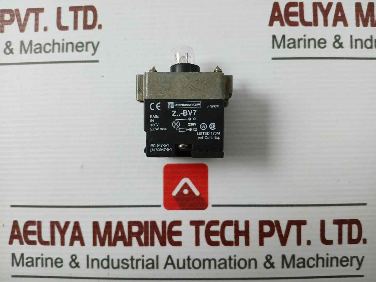 Telemecanique Z..-bv7 Body For Pilot Light
