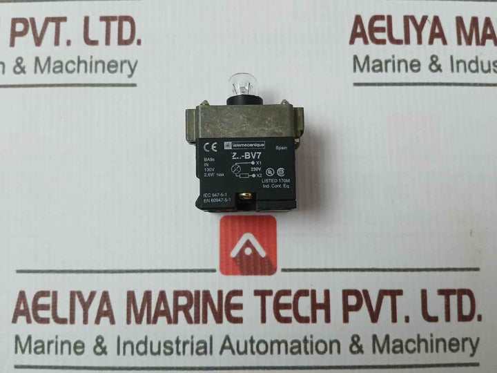 Telemecanique Z..-bv7 Body For Pilot Light 2,6W Max 230V
