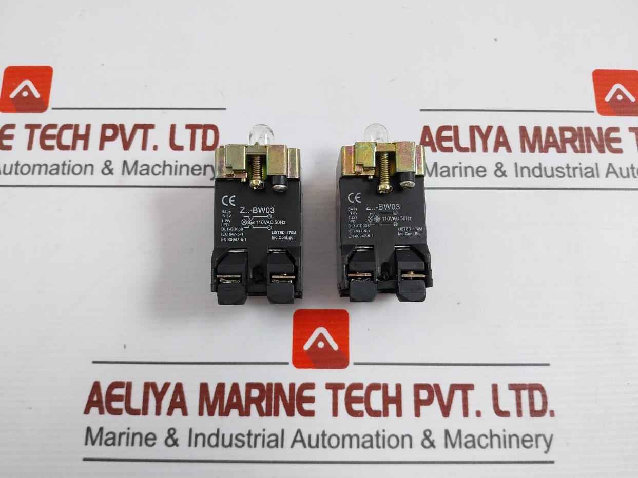 Telemecanique Z..-bw03 Pilot Body Transformer 110Vac 50Hz