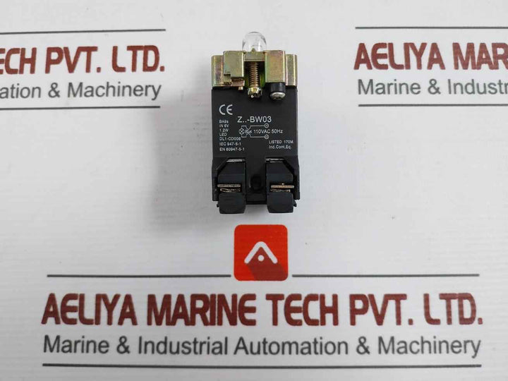 Telemecanique Z..-bw03 Pilot Body Transformer 110Vac 50Hz