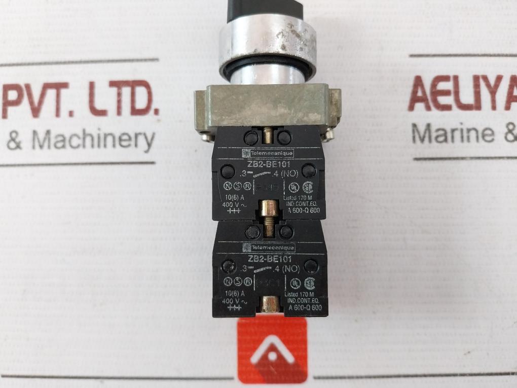 Telemecanique Zb2-be101 Position Rotary Selector Switch 400V Ac A600 Q600