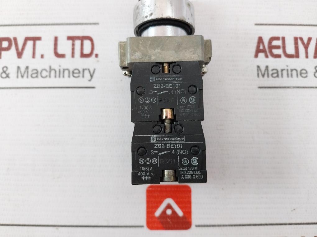 Telemecanique Zb2-be101 Position Rotary Selector Switch 400V Ac A600 Q600