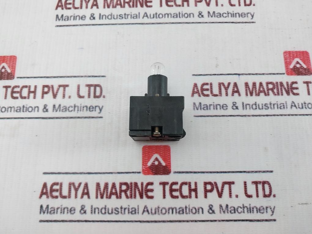 Telemecanique Zb2-bv007 Pilot Light Body For Front Mounting 130V 2.6W Max Ba9S