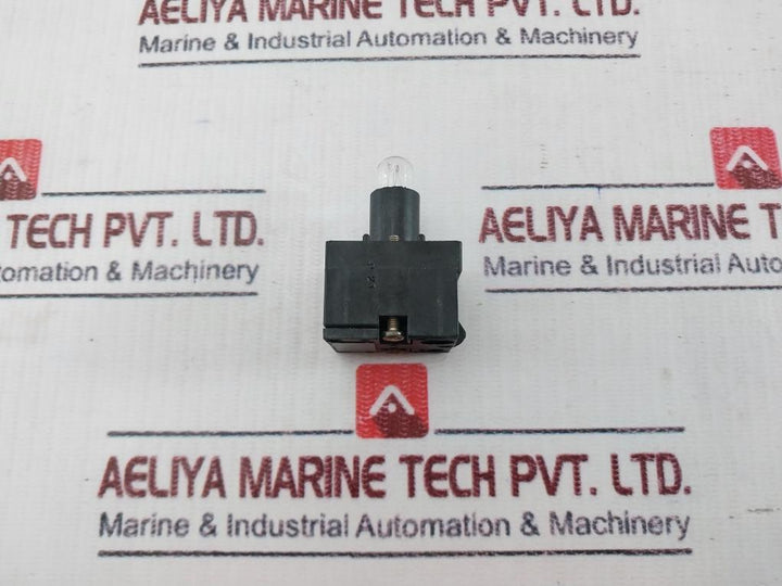 Telemecanique Zb2-bv007 Pilot Light Body For Front Mounting 130V 2.6W Max Ba9S