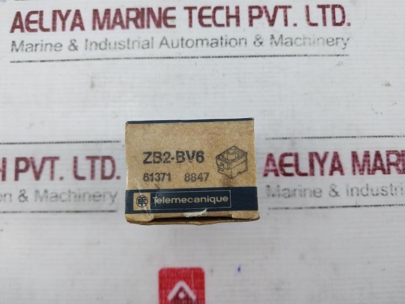 Telemecanique Zb2-bv6 Pilot Light Body Ba9S 380V Max