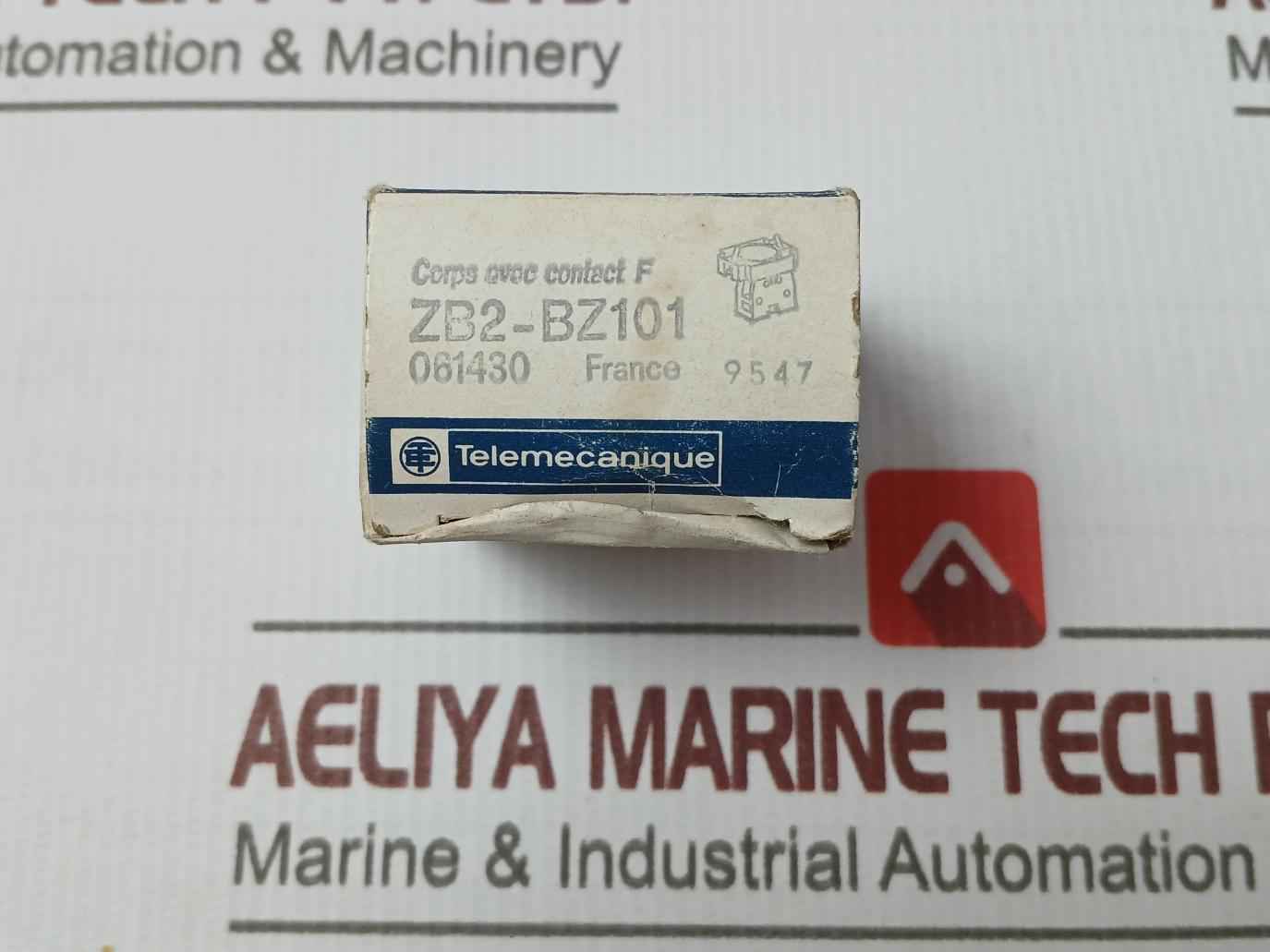 Telemecanique Zb2-bz101 Push Button Contact Block 10A 400Vac