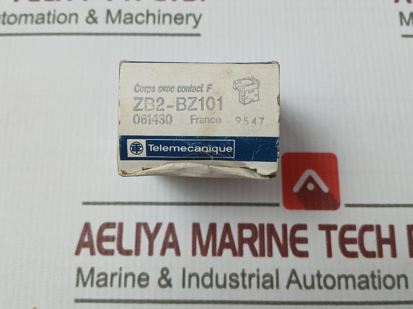 Telemecanique Zb2-bz101 Push Button Contact Block 10A 400Vac